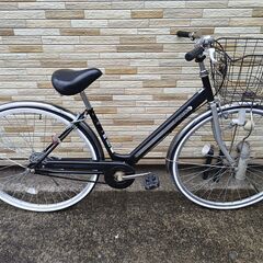中古自転車 変速無し 27インチ LEDダイナモ 軽整備済み 防...
