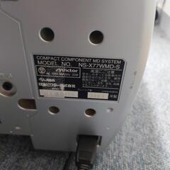 【ジャンク品】Victor NS-X7WMD-S コンパクトコンポ　の画像