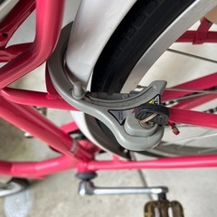 自転車ピンク小学生高学年の画像