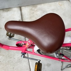 自転車ピンク小学生高学年の画像