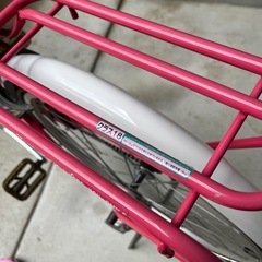 自転車ピンク小学生高学年の画像