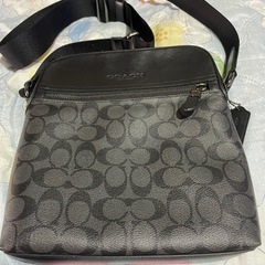 美品 COACHメンズショルダーバッグ