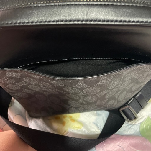 値下げ 美品 COACHメンズショルダーバッグ