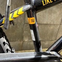 ハマー 24型 ブラック　キッズ　自転車　　　の画像
