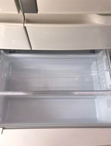 【6/8まで】Panasonic 6ドア 冷凍冷蔵庫 NR-FVF454-W