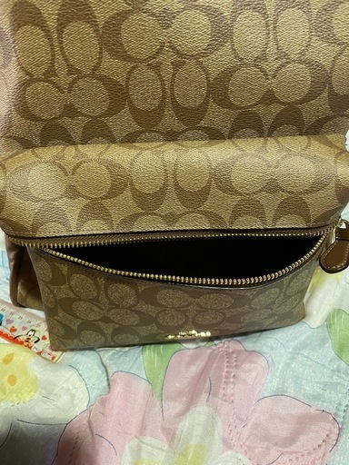  値下げ 美品 COACHリュック レディース