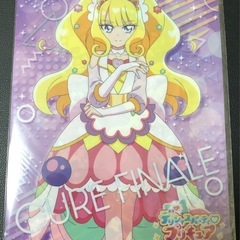 (限定品】クリアファイル、ビニール袋付き、プリキュアス大判タオル、の画像