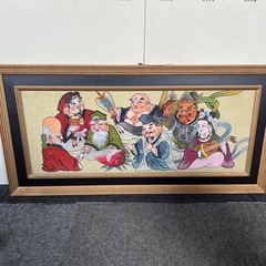 七福神 刺繍アート 額入り