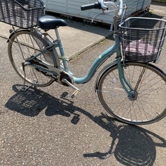 普通の自転車です。