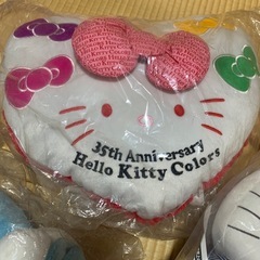新品　ハローキティ　ぬいぐるみ　クッション　枕の画像