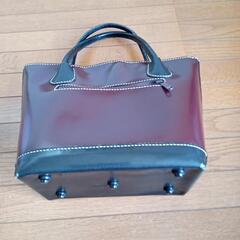 本皮製ハンドメイド　バッグの画像