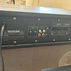 シャープ AN-SR500 シアターラックシステム 2.1ch サブウーハー搭載 リモコン付属 の画像