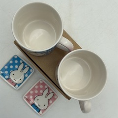 ミッフィー　ペアマグカップ(ピンク&青)の画像