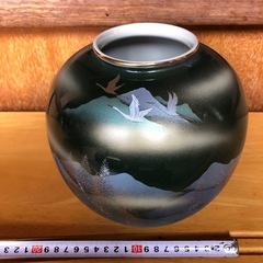 九谷、花器、花瓶の画像