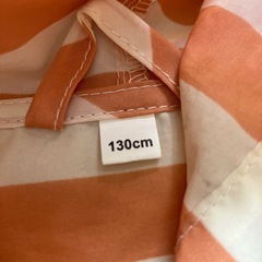 サイズ130　キッズレインポンチョの画像