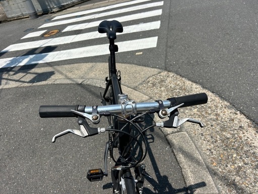 FUJI クロスバイク 所々カスタムあり
