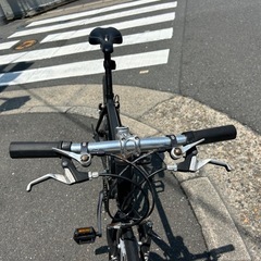 FUJI クロスバイク 所々カスタムありの画像