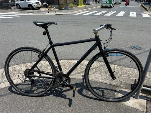 FUJI クロスバイク 所々カスタムあり