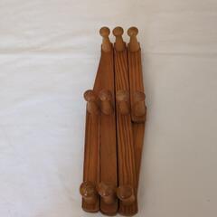 売り切り！蚤の市購入【折り畳み帽子ハンガー】ドライフラワー掛けにもの画像
