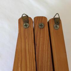 売り切り！蚤の市購入【折り畳み帽子ハンガー】ドライフラワー掛けにもの画像