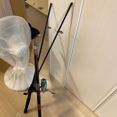 釣竿3本