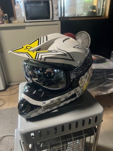 ロックスターヘルメット　山バイク　XL