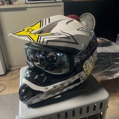ロックスターヘルメット　山バイク　XL