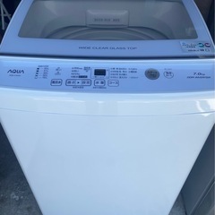 AQUA全自動洗濯機2022年製　美品　洗浄クリーニング済みです。⑤