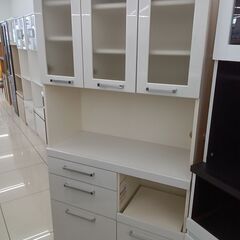 ★ジモティ割あり★ パモウナ レンジボード ホワイト H40×D...