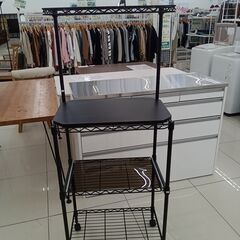 ★ジモティ割あり★  ラック ブラック H138.5×D35×W...