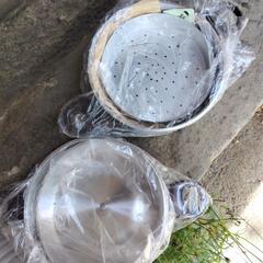 北睦アルミニウム製吉岡クーパーオーブンL型　未使用品　寸法27cm 容量4.3リットルの画像