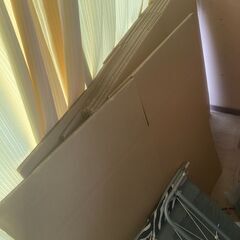 １２０ｃｍ段ボール　20個（10個パックｘ２つ）の画像