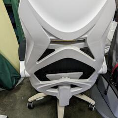 DEVAISE オフィスチェア ブラック メッシュ ヘッドレスト付きの画像