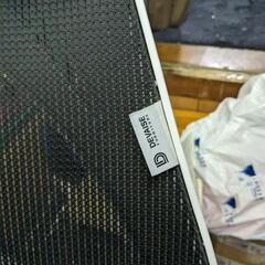 DEVAISE オフィスチェア ブラック メッシュ ヘッドレスト付きの画像