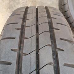 165/55R15　アルミ　タイヤ4本セット　No.222　ワゴンR系　15インチ　軽自動車タイヤの画像