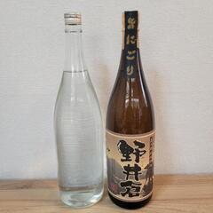 焼酎 2本セット 野井倉 にごり 明月 クリアボトル 透明ボトル...