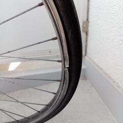 【ジャンク品】自転車クロスバイク　パーツ取り用の画像