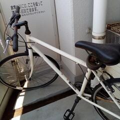 【ジャンク品】自転車クロスバイク　パーツ取り用の画像