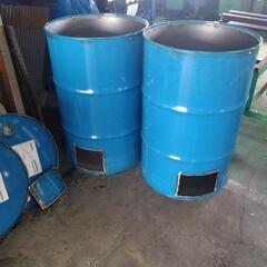 ドラム缶　200L缶【切断加工可能】の画像
