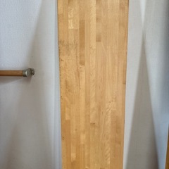 階段に使用した集成材の画像
