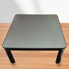 ニトリ こたつ テーブル 黒 リバーシブル天板 使用感あり