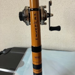ワカサギ竿　竹龍　90cm と専用リール