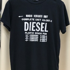 DIESEL/Tシャツ/S/BLK