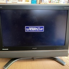 シャープ　AQUOS 液晶カラーテレビ　2006年製1412222 32V