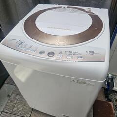 無料 SHARP ES-T805 洗濯機8k 