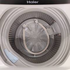 【愛品倶楽部柏店】 Haier ハイアール 2021年製 5.5kg 全自動洗濯機 JW-C55D 簡易乾燥(送風機能)の画像