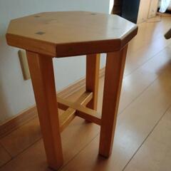 美品  八角 椅子の画像