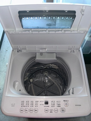 0368 IRIS OYAMA 全自動洗濯機 4.5kg 2022年製 IAW-T451