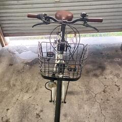 自転車中古折りたたみ　MYPALLAS　APHRODITE　外装6段変速　鍵新品　タイヤ26インチの画像
