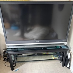 テレビ50型　テレビ台セット